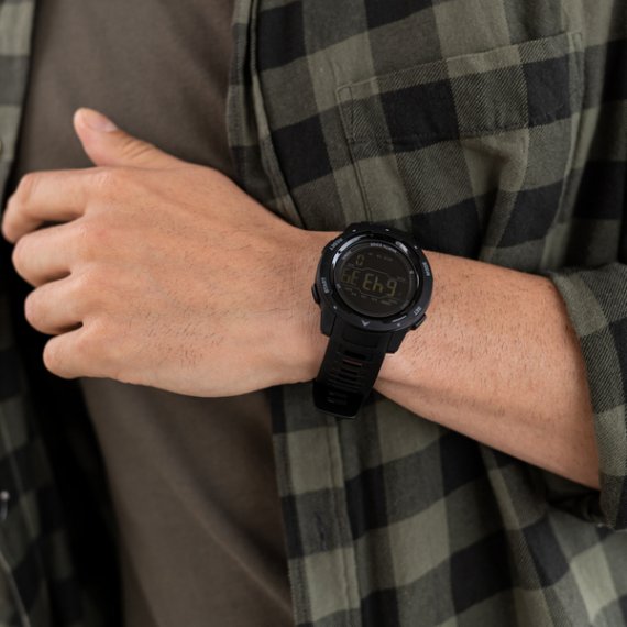 водостійкий тактичний годинник North Edge MARS Pro Black 5BAR - Зображення 7