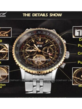 механічний годинник Jaragar Luxury