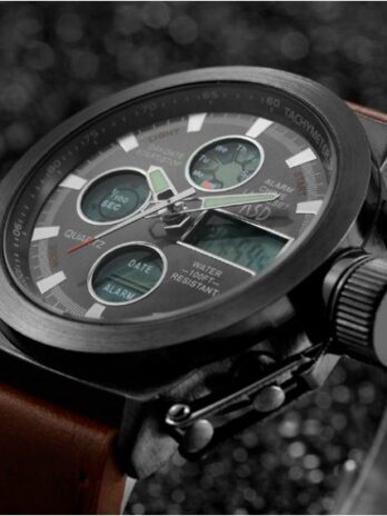 водостійкий тактичний годинник AMST Mountain