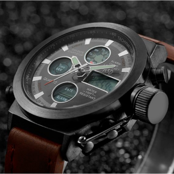водостійкий тактичний годинник AMST Mountain - Зображення 3
