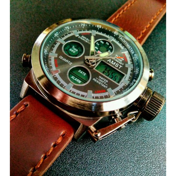 водостійкий тактичний годинник AMST Mountain - Зображення 7