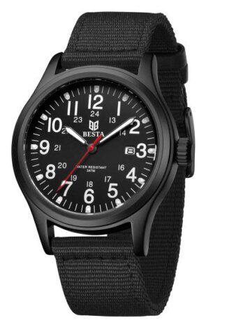 тактичний годинник Cheetah Command Black