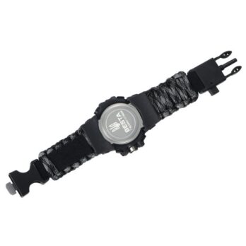 водостійкий тактичний годинник Besta Life Pro Grey з компасом