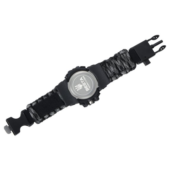 водостійкий тактичний годинник Besta Life Pro Grey з компасом - Зображення 2