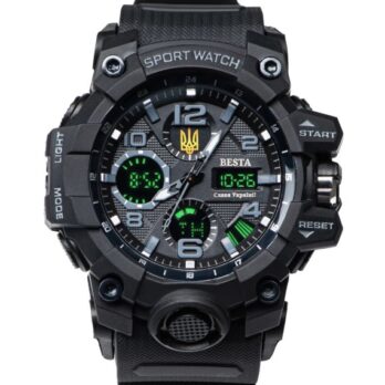водостійкий тактичний годинник Besta Peremoga