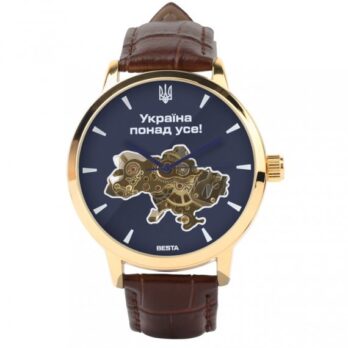 механічний годинник Besta Skeleton UA