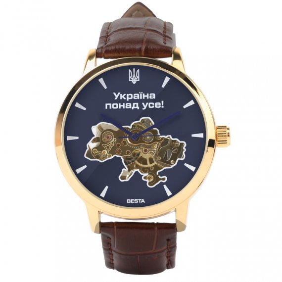 механічний годинник Besta Skeleton UA - Зображення 5