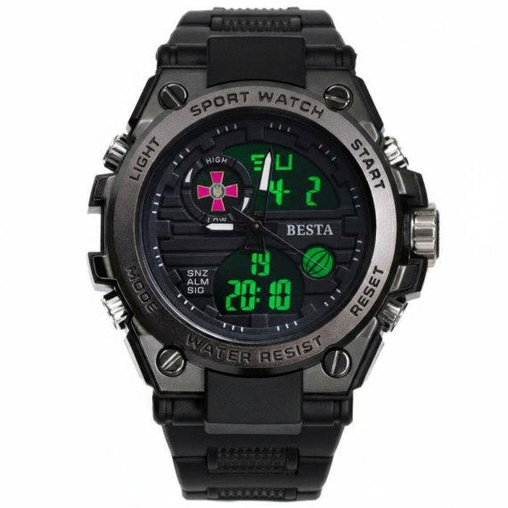 водостійкий тактичний годинник Besta Tattoo ЗСУ