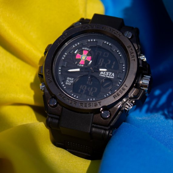 водостійкий тактичний годинник Besta Tattoo ЗСУ - Зображення 8