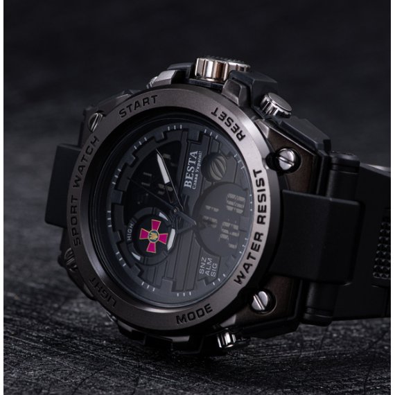 водостійкий тактичний годинник Besta Tattoo ЗСУ - Зображення 6