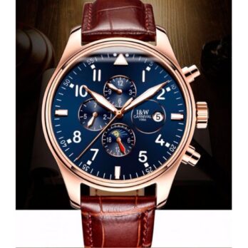 механічний годинник Carnival Grand Brown