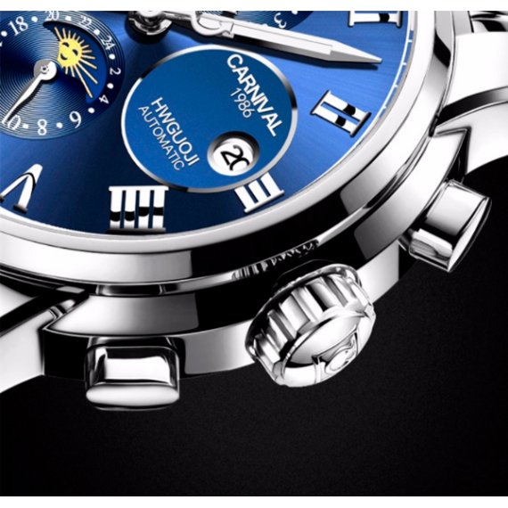 механічний годинник Carnival London Silver - Зображення 6