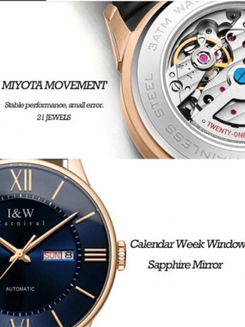 Чоловічий механічний годинник Carnival Atlantis