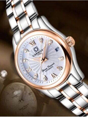 механічний годинник Carnival White