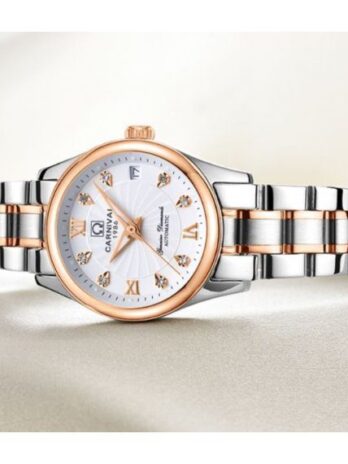 механічний годинник Carnival White