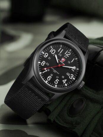 тактичний годинник Cheetah Command Black