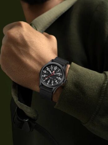 тактичний годинник Cheetah Command Black