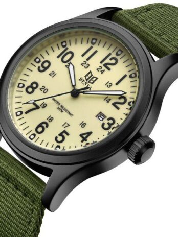 тактичний годинник Besta Command Green