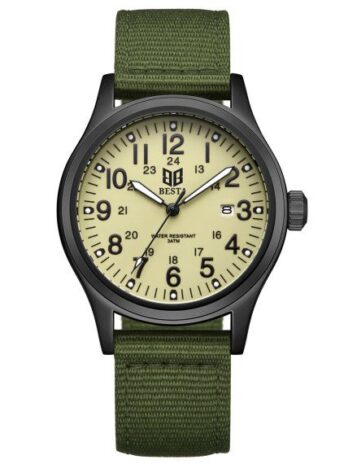 тактичний годинник Besta Command Green