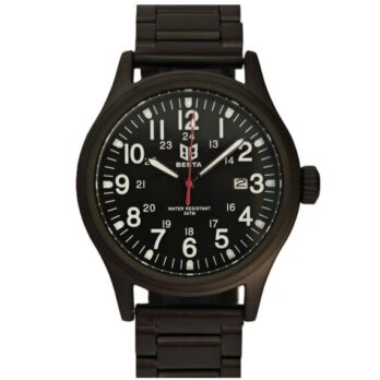 тактичний годинник Besta Command Black Metal, 2 ремінці