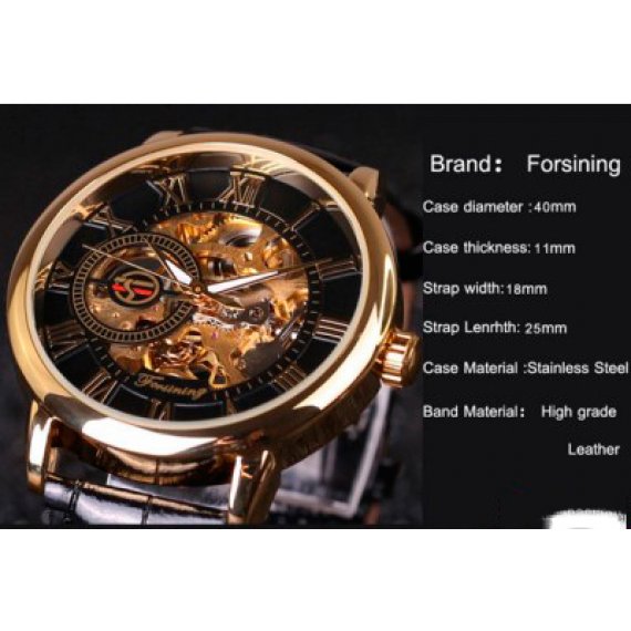 механічний годинник Forsining Rich - Зображення 2