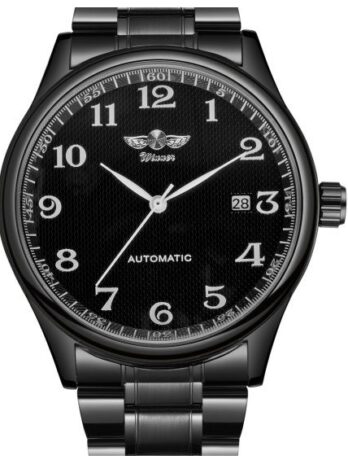 механічний годинник Winner Handsome Black
