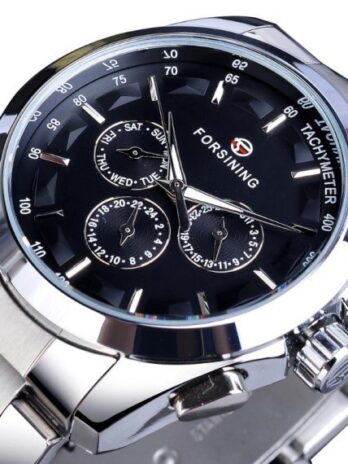 механічний годинник Forsining Walker Steel