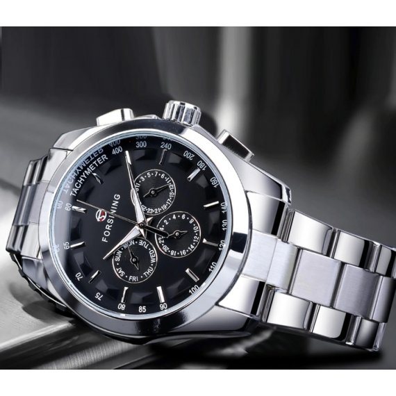 механічний годинник Forsining Walker Steel - Зображення 4