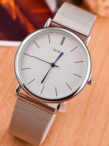 Жіночий годинник Geneva Steel Silver