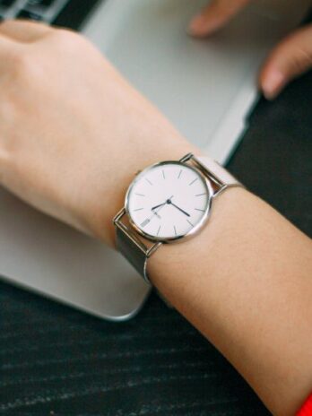 Жіночий годинник Geneva Steel Silver