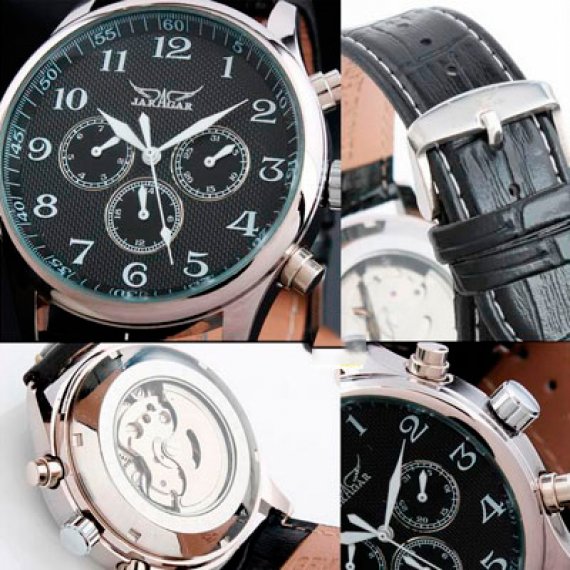 механічний годинник Jaragar Elite bleak - Зображення 2