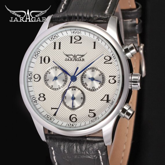 механічний годинник Jaragar Elite White - Зображення 8