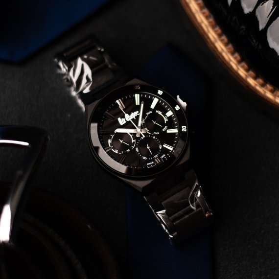 водостійкий годинник Lee Cooper Hit Black - Зображення 2