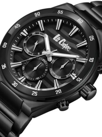 водостійкий годинник Lee Cooper Hit Black