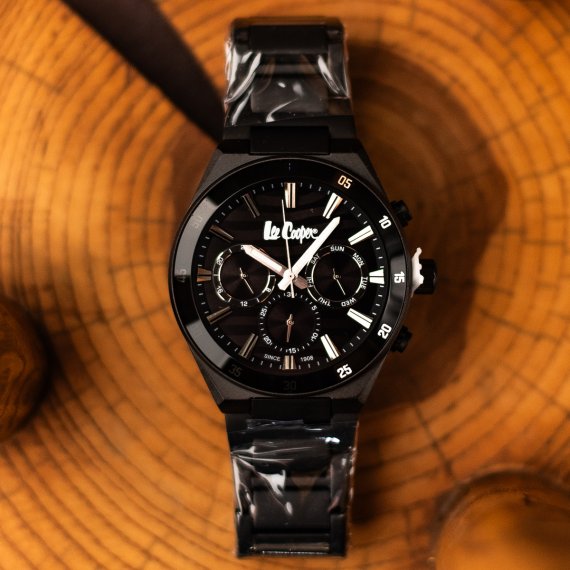 водостійкий годинник Lee Cooper Hit Black - Зображення 4