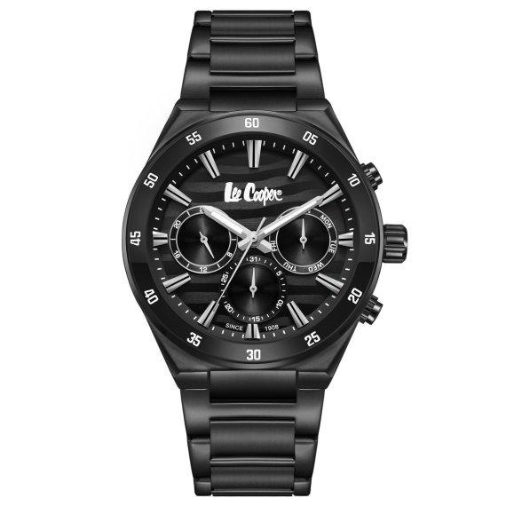водостійкий годинник Lee Cooper Hit Black