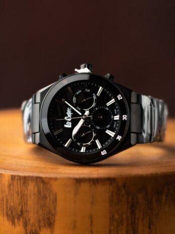 водостійкий годинник Lee Cooper Hit Black