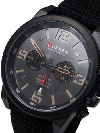 годинник Curren Monreal Armor Black, 2 ремінці