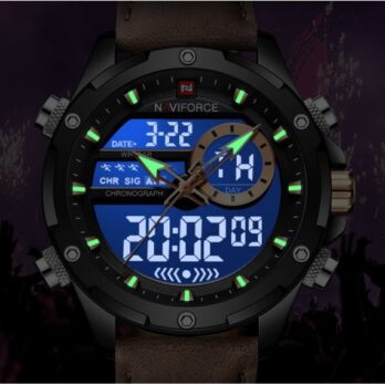 тактичний годинник Naviforce Pride Darkside, 2 ремінці