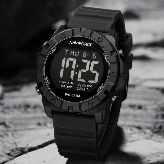 водостійкий тактичний годинник Naviforce Professional