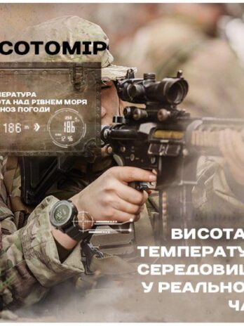 водостійкий тактичний годинник North Edge Desert 5BAR з компасом