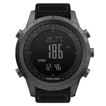водостійкий тактичний годинник North Edge Desert 5BAR з компасом