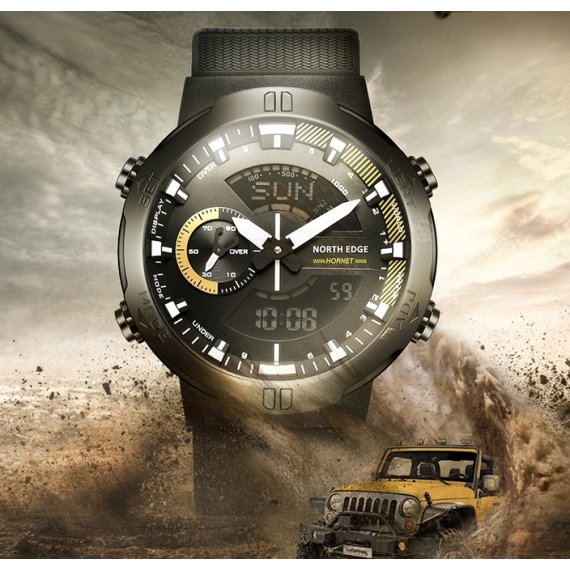 водостійкий тактичний годинник North Edge Hornet - Зображення 5