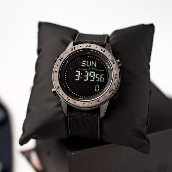 водостійкий тактичний годинник North Edge Tank3 5BAR з компасом - Зображення 7