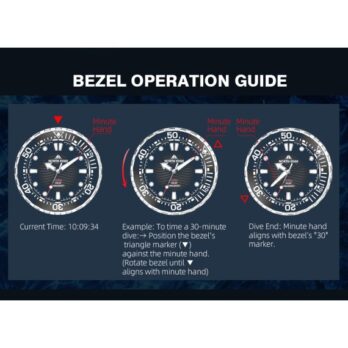 тактичний годинник North Edge Triton 30 Bar