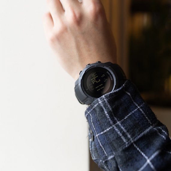 водостійкий тактичний годинник North Edge Vertico з компасом - Зображення 6