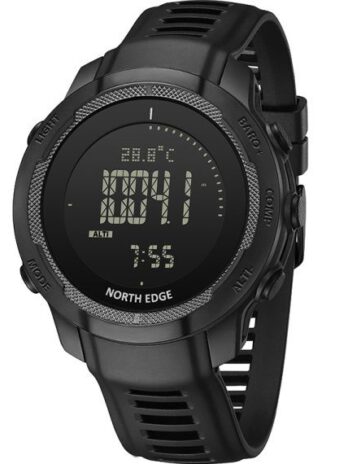 водостійкий тактичний годинник North Edge Vertico з компасом