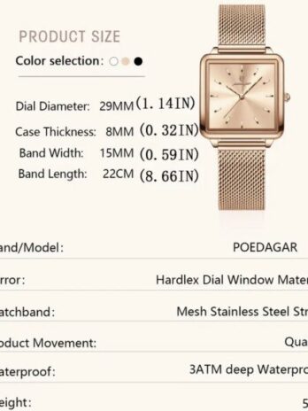 Жіночий годинник Poedagar Annet