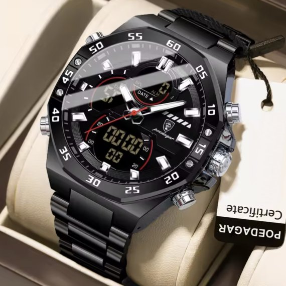 тактичний годинник Poedagar Iron Sport - Зображення 3