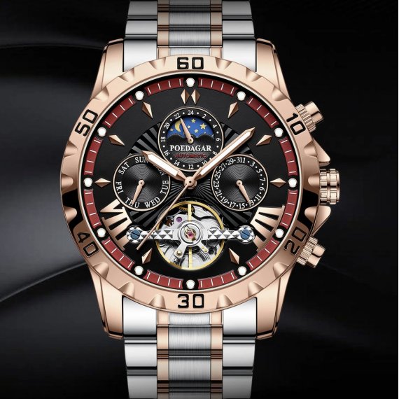 механічний годинник Poedagar Mechanical - Зображення 6